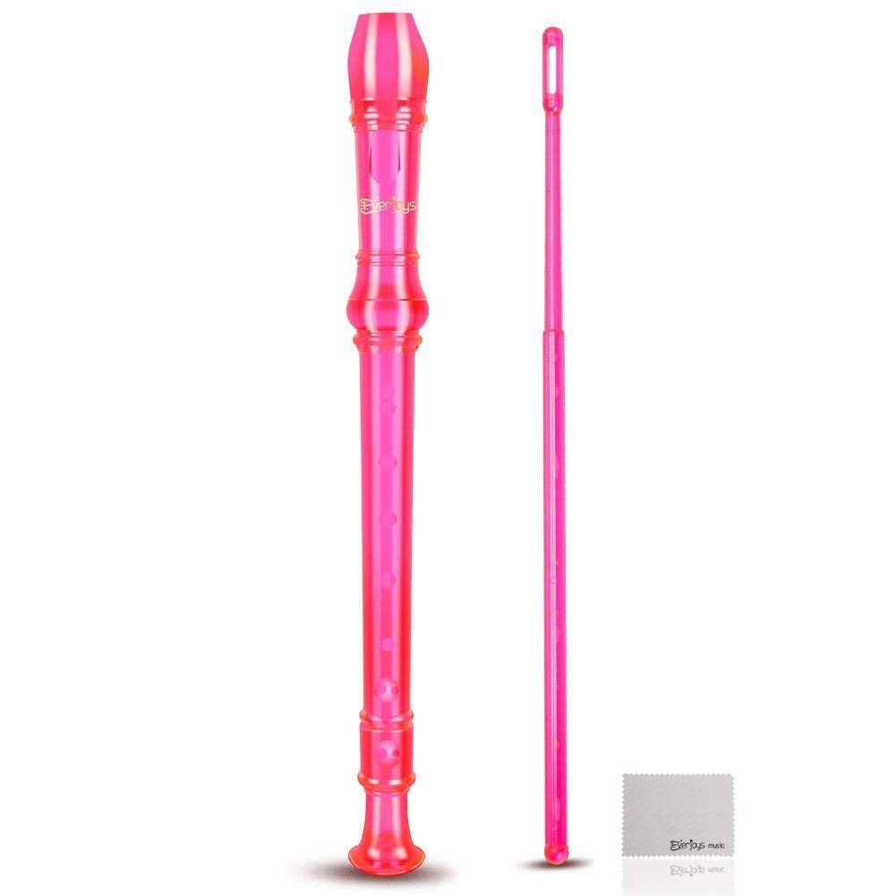 Flûte à bec 3 trous avec enregistreur de soprano avec / sac de nettoyage